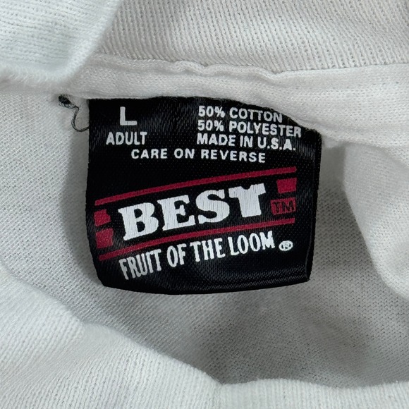 Vintage 1991 Mudlife Crisis Funny Graphic Tee Large‎ Single Stitch Made In USA - Picture 7 of 10